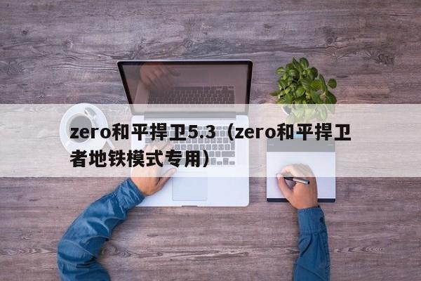 zero和平捍卫5.3(zero和平捍卫者地铁模式专用)