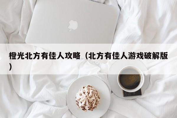 橙光北方有佳人攻略(北方有佳人游戏破解版)