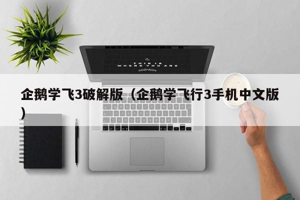 企鹅学飞3破解版(企鹅学飞行3手机中文版)