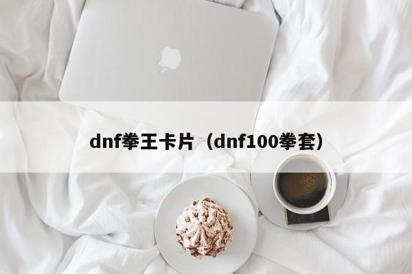 dnf拳王卡片(dnf100拳套)