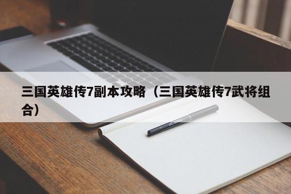 三国英雄传7副本攻略（三国英雄传7武将组合）